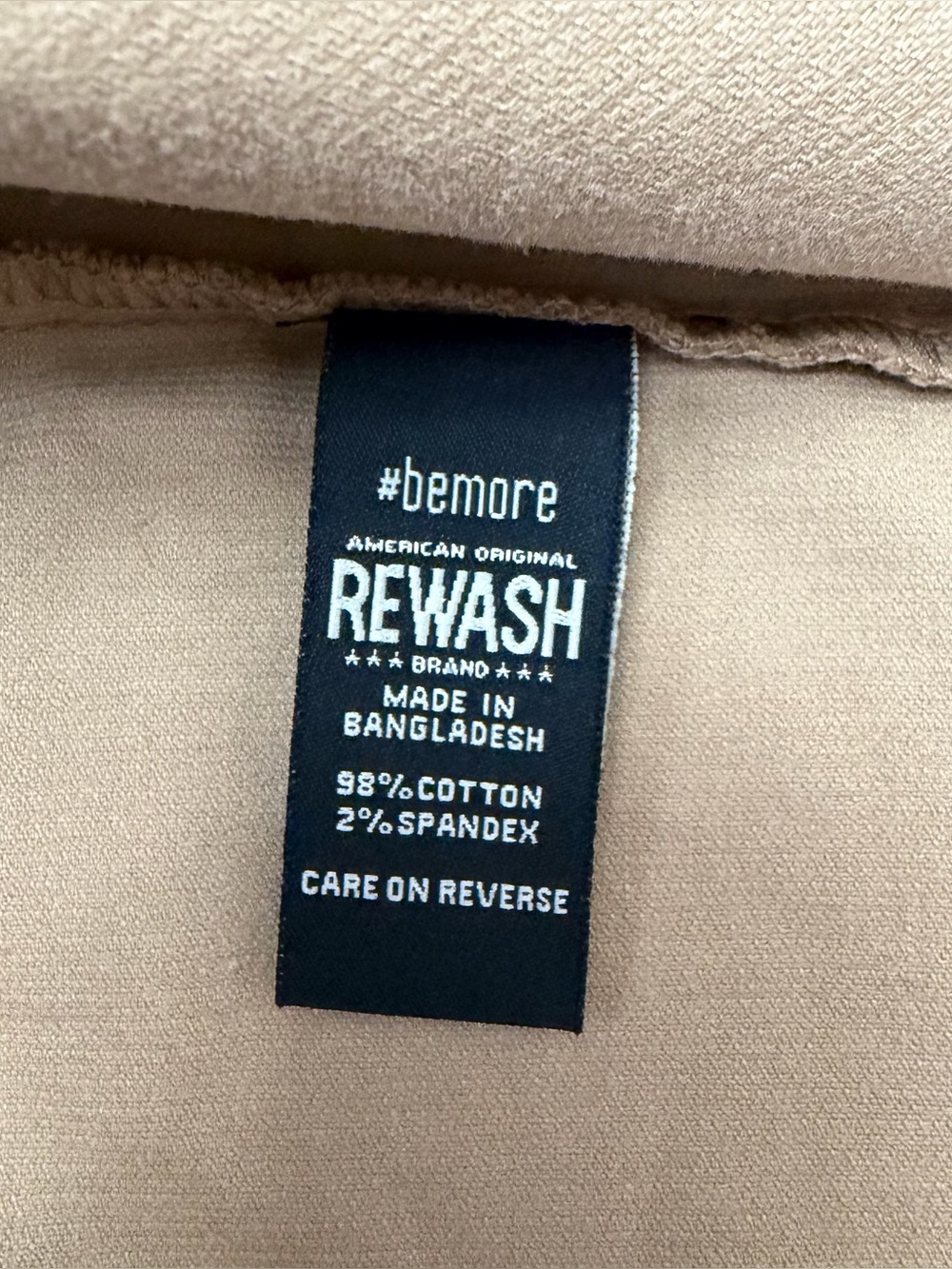Rewash NWT Corduroy Utility Dress Belted Zip Front Pocketed Size L - Picture 6 of 9